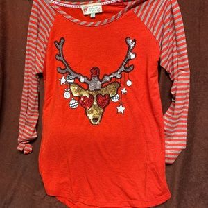 Girls10/12 Christmas shirt